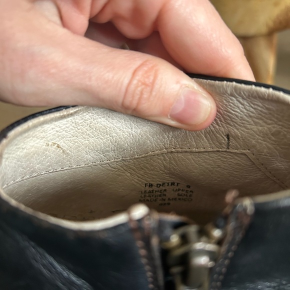 Freebird Detroit Darius Bootie Black Distressed Size 9 - Picture 7 of 7